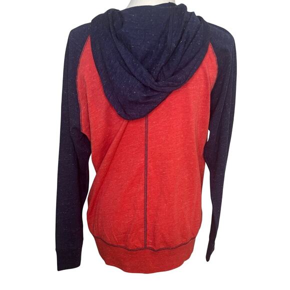 Nike women's NWT red MLB St. Louis Cardinals  cotton zip up hoodie jacket size L - Picture 5 of 11